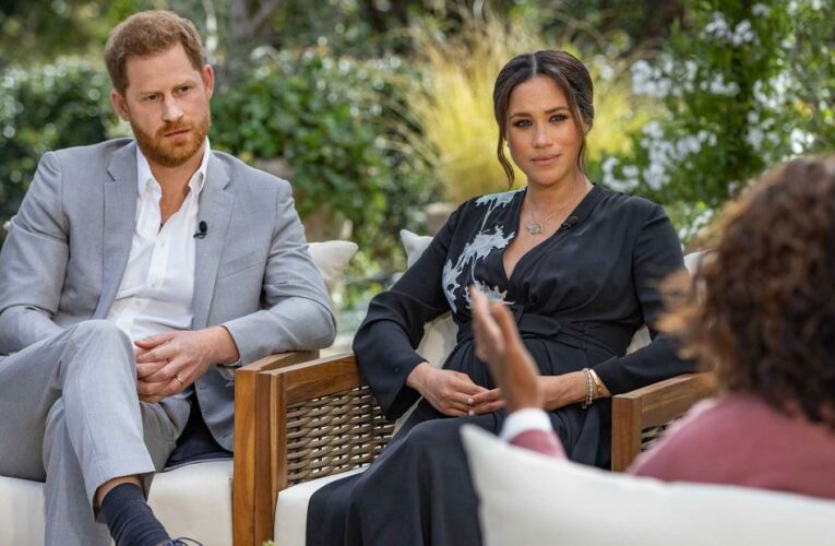 Meghan tells Oprah she had suicidal thoughts, that she was silenced and that baby Archie wasn’t given security
