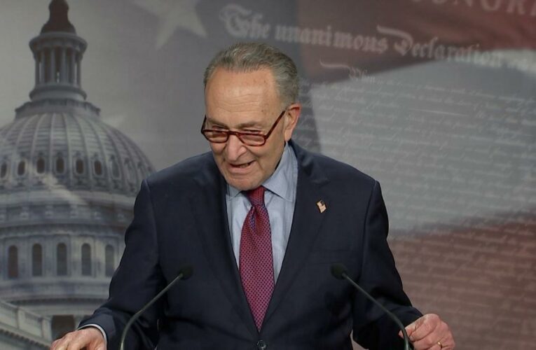 Schumer takes a swipe at McConnell following Senate’s vote