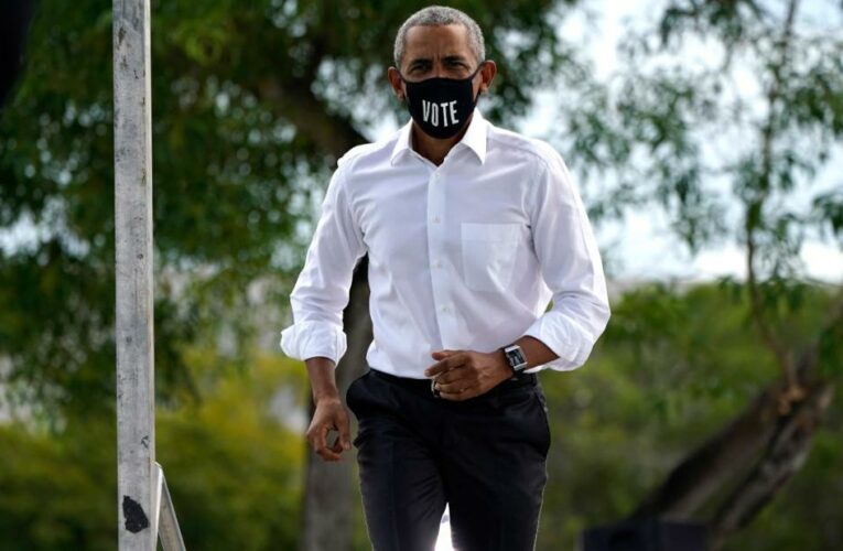 Obama congratulates Biden on Senate passage of his  relief bill