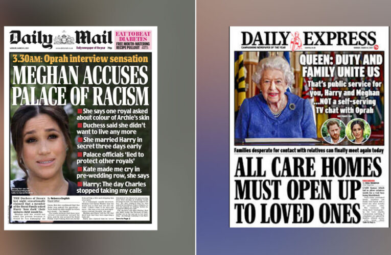 ‘Self-serving’: UK media tabloids hit back at Meghan and Harry