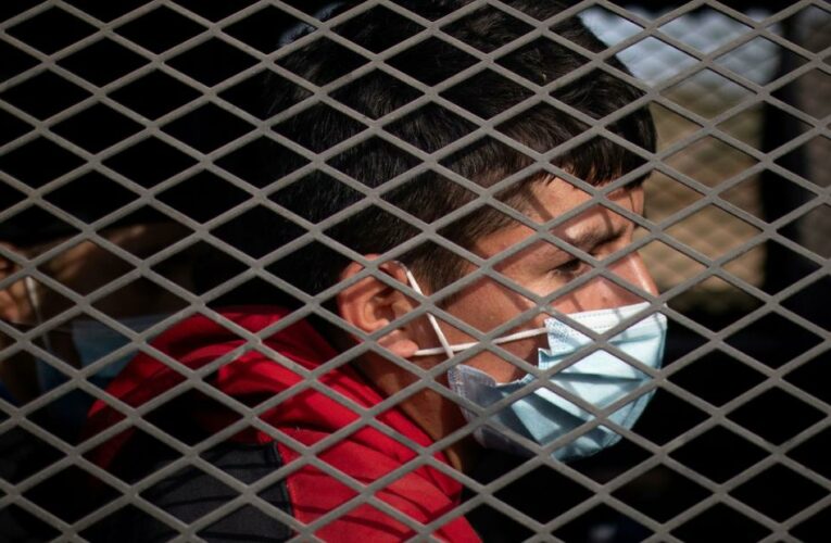 A Homeland Security official says the Biden administration is ‘suffering self-inflicted wounds’ as  the number of children detained at the border balloons
