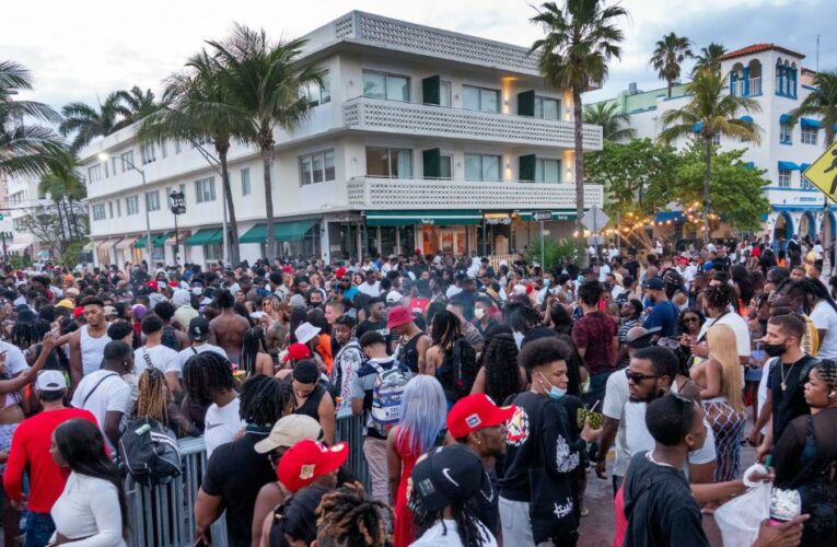 The mayor set a curfew as spring break crowds spark safety concerns, calling it ‘more than we can handle’