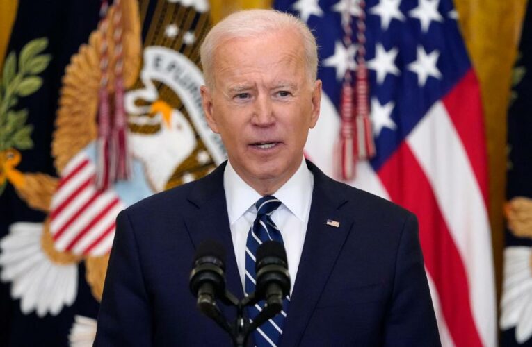 The President faced tough questions about the border crisis. He mostly blamed the Trump administration.