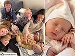 Hilaria and Alec Baldwin welcomed their sixth child via SURROGATE