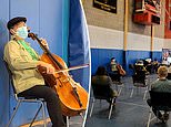 Yo-Yo Ma marks second COVID-19 vaccine shot with surprise concert in Massachusetts clinic