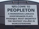 Farmer puts up billboard describing his village as a ‘murderous, lawless and godforsaken place’