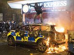 Clean-up operation begins after night of protests in Bristol