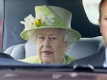 Queen, 94, ‘got her second Covid jab’ before facing the public without a mask