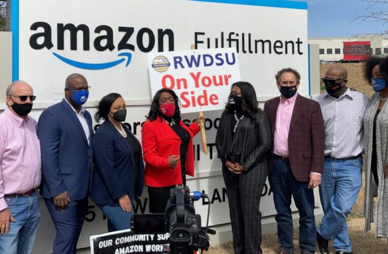 Black Lives Matter backs Amazon union push in Alabama