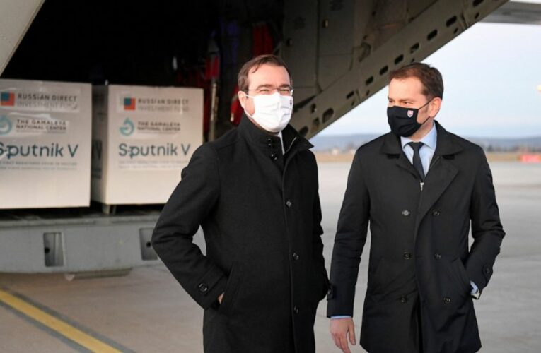 Russian Sputnik V vaccine splits Slovakia ruling coalition