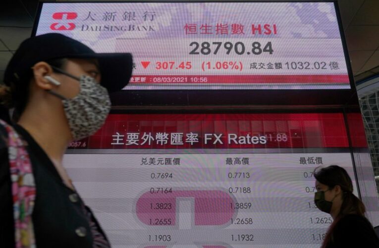 Asia shares mostly lower; oil prices advance