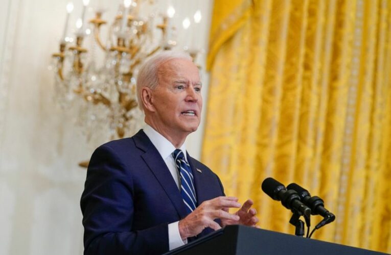 AP FACT CHECK: Biden skews figures on border, taxes, more