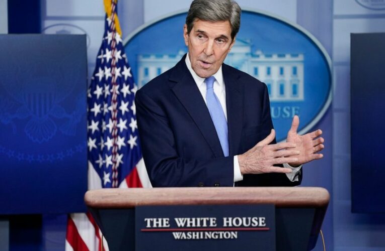 Kerry in Brussels for climate change talks with EU officials