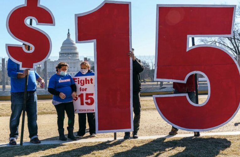 Minimum wage hike all but dead in big COVID relief bill