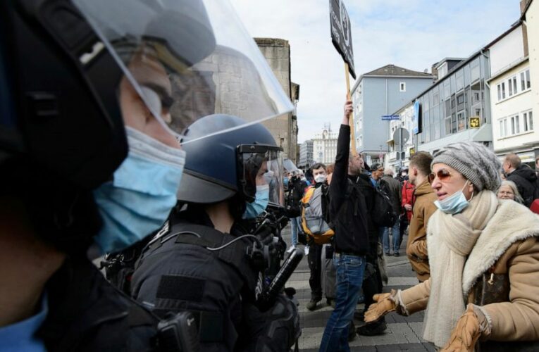 German government welcomes probe into virus protest policing