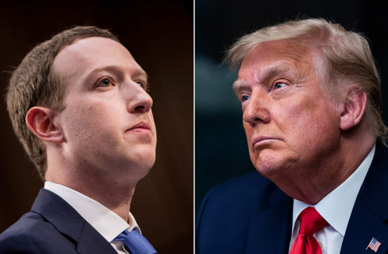 Facebook is grappling with a decision on Trump’s account