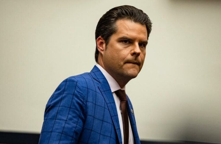 Embattled Florida Rep. Gaetz is denied a meeting with Trump