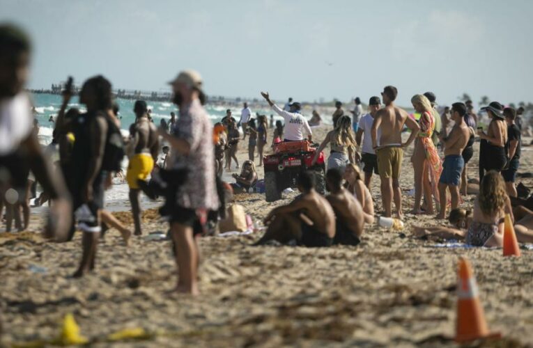 ‘We have to think about the B.1.1.7 variant as almost a brand new virus,’ one expert warns as new surge impacts the young