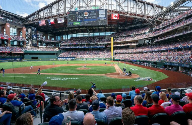 Texas Rangers sell over 38,000 tickets to home opener, marking one of the first full-capacity sporting events in a year