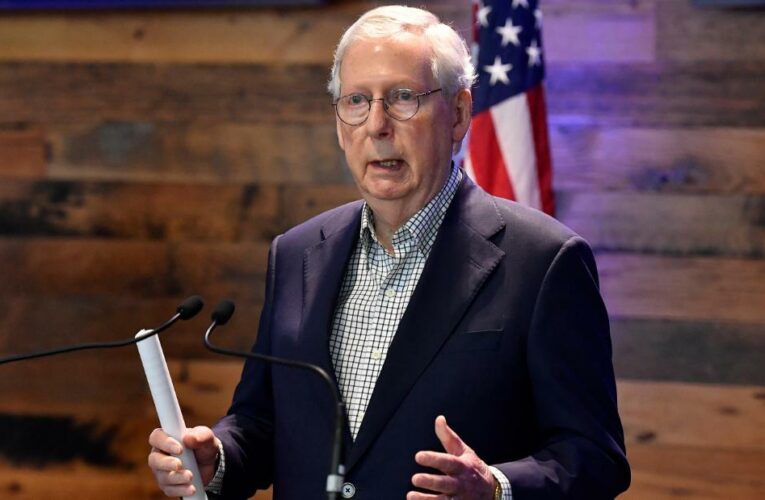 The Republican warns businesses of ‘serious consequences’ after many condemn Georgia’s restrictive voting law