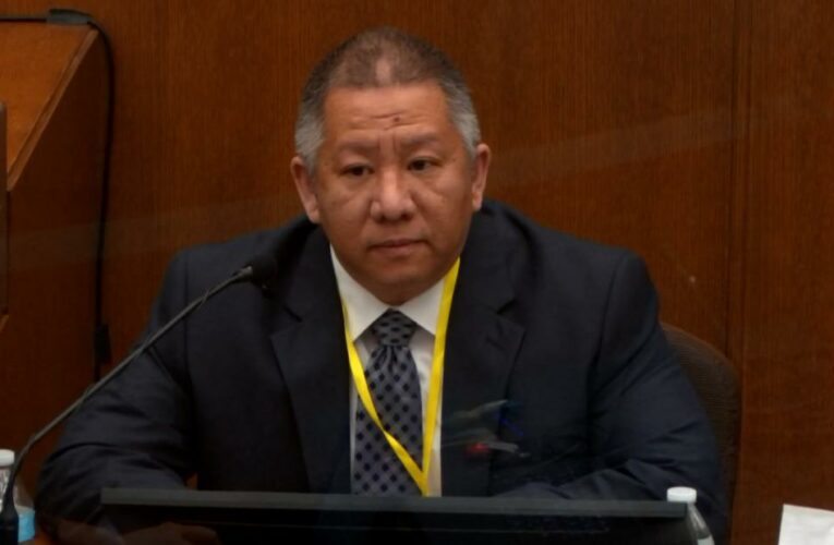 Sgt. Ker Yang, Minneapolis Police Department’s crisis intervention training coordinator, is now testifying
