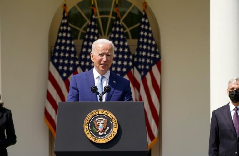 Biden announces limited gun restrictions as pressure rises following mass shootings