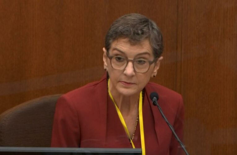 ‘Activities of the law enforcement officers resulted in Mr. Floyd’s death,’ prosecution witness Dr. Lindsey Thomas says