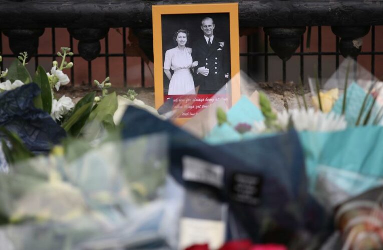 In pictures: Paying respects to Prince Philip
