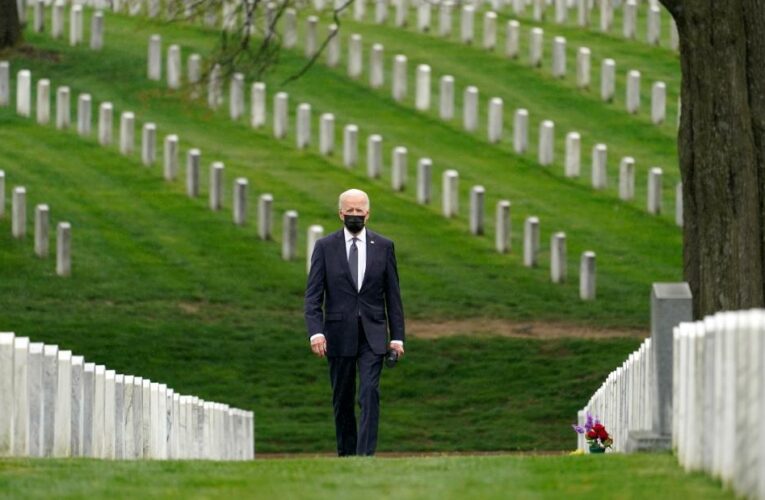 With his vow to get troops out of Afghanistan and proposals that elevate the working class, Biden is eying achievements Trump talked up but failed to accomplish