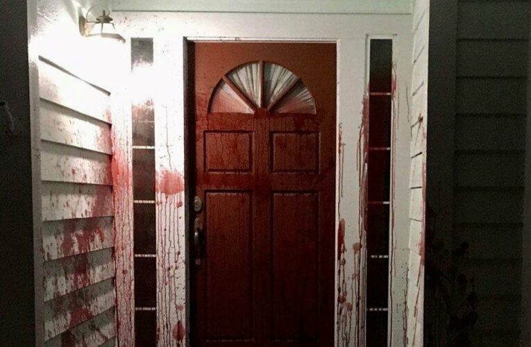 Pig’s blood was smeared on the former home of the use-of-force expert who testified for the defense in Chauvin’s trial, police say