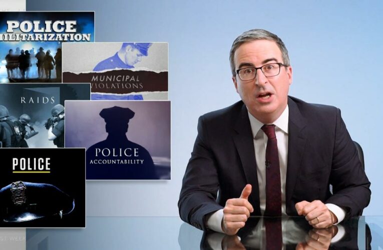 John Oliver to White Americans: ‘March in the streets’