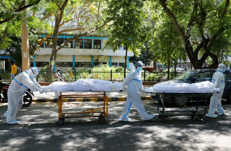 India sets Covid-19 infection record for fourth straight day with hospitals desperate for oxygen