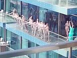 Dubai Police arrest group of women who were filmed posing naked on skyscraper balcony