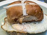 Australian foodies left horrified over woman’s hot cross bun egg sandwich