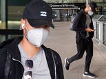 Regé-Jean Page touches down in London after he was announced as hot favourite to play Bond