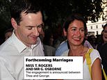 Ex-chancellor George Osborne announces his engagement to Thea Rogers