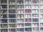 Australian mum’s organised shoe cupboard divides the internet