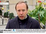 Matt Hancock insists UK on track to hit July vaccination target