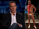 Hunter Biden jokes that keeping his pants was a ‘problem’ when he was taking crack