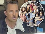 Matthew Perry unveils the FIRST behind-the-scenes photo from the Friends reunion