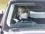 Defiant mourners continue to travel to Buckingham Palace to pay respects to Prince Philip