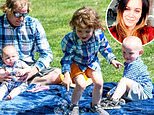 Three children under age 5 who were ‘stabbed to death by mother’ in California are pictured