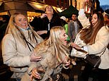 At last, it’s the Glorious 12th! Thirsty drinkers rush to pubs in the snow at midnight