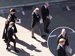 How Kate got William and Harry talking again at Prince Philip’s funeral, writes CAROLINE GRAHAM