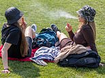 Britain is set for 68F spring sun today as thousands head to parks and seaside
