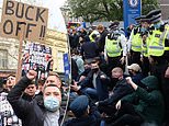 Chelsea fans gather to protest against club’s controversial European Super League involvement