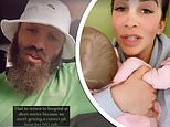 Ashley Cain’s daughter Azaylia returns to hospital after being unable to feed through her tube