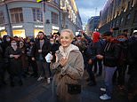 Alexei Navalny’s wife Yulia joins protesters calling for his release as Russia arrests 1,700