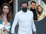 Lily James walks hand in hand with rock star boyfriend Michael Shuman on a romantic break 