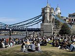 Mini-heatwave will send temperatures soaring to 57F today as Brits enjoy new found Covid freedoms